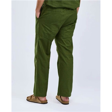 PANTALON HOMME PINEWOOD VÄRNAMO INSECTSAFE HEMP MIX - PINE GREEN