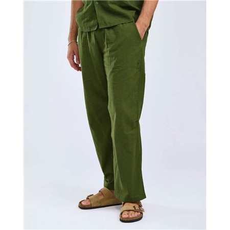 PANTALON HOMME PINEWOOD VÄRNAMO INSECTSAFE HEMP MIX - PINE GREEN