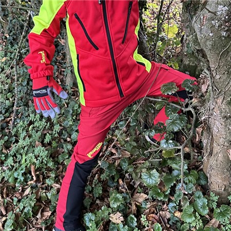 PANTALON JUNIOR FRANCITAL MONTVERT KID - ROUGE/JAUNE
