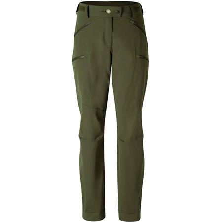 Pantalón Para Mujer Pinewood Abisko Light Stretch - Moss Green/Moss Green
