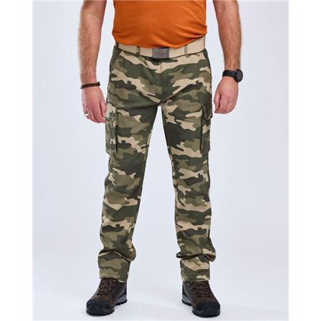 PANTALON PENTRU BĂRBAȚI PINEWOOD VÄRNAMO SERENGETI - KHAKI CAMUFLAJ