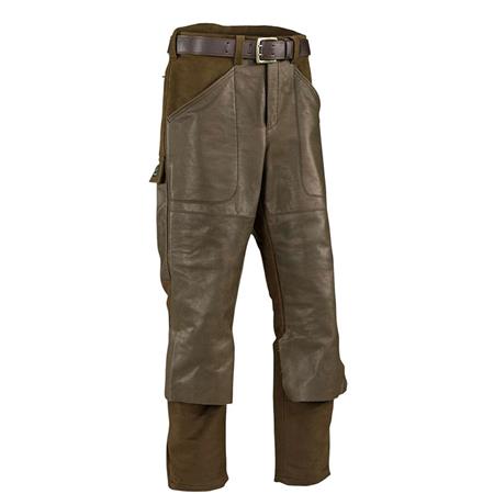 Pantalon Pentru Bărbați Swedteam Elk Leather - Maro