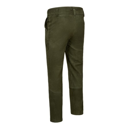 PANTALONE DA BATTUTA IN PELLE UOMO DEERHUNTER STRASBOURG - VERDE