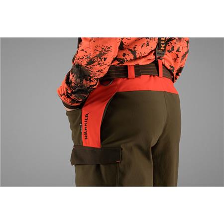 PANTALONE DA BATTUTA UOMO HARKILA WILDBOAR PRO - ARANCIONE/VERDE