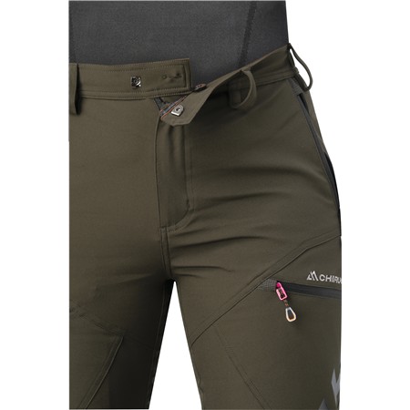 PANTALONE DONNA CHIRUCA LYKOS LADY 07 - VERDE/MARRONE