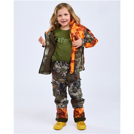 PANTALONE JUNIOR PINEWOOD FURUDAL/RETRIEVER ACTIVE CAMOU - VERDE/CAMO