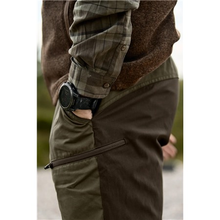 PANTALONE UOMO HARKILA FJELL - FOGLIA DI VITE/MARRONE SALICE