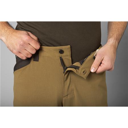 PANTALONE UOMO HARKILA RAGNAR - MARRONE/MARRONE CHIARO