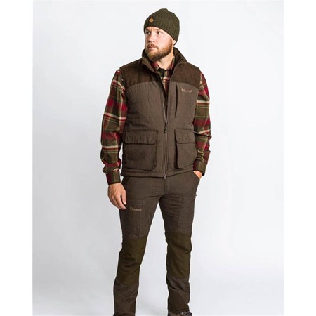 PANTALONE UOMO PINEWOOD CARIBOU HUNT TRS SUEDE QUADRATI ARANCIONE