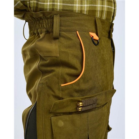 PANTALONE UOMO PINEWOOD FURUDAL EXP HUNTING - OLIVE GREEN/ORANGE