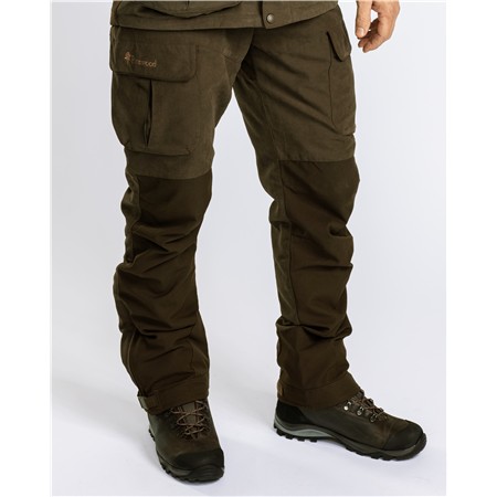 PANTALONE UOMO PINEWOOD SMÅLAND HUNTERS - SUEDE MARRON
