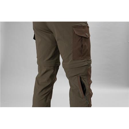 PANTALONE UOMO SEELAND BIRCH ZIP-OFF - GRIZZLY BROWN