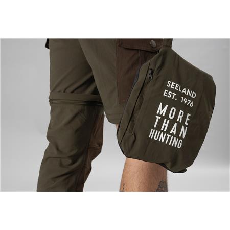 PANTALONE UOMO SEELAND BIRCH ZIP-OFF - GRIZZLY BROWN