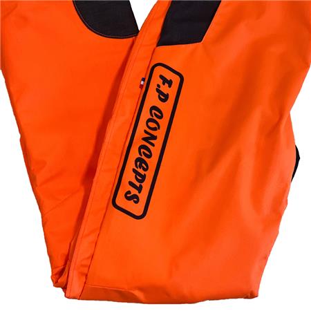 PANTALONES DE PERSECUCIÓN HOMBRE F.P CONCEPTS CAYENNE - RECUBRIMIENTO DELANTERO - NARANJA