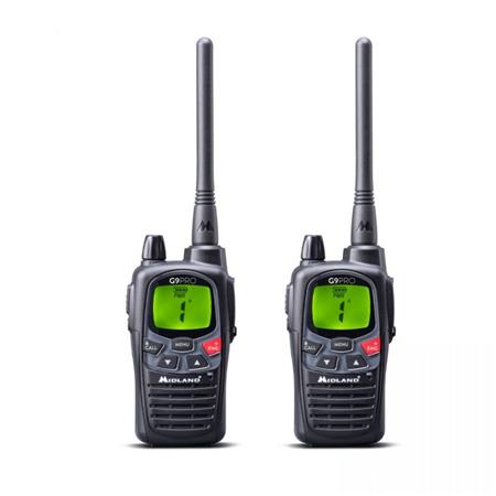 Paquete De Walkie-Talkie Midland G9 Pro - Paquete De 2
