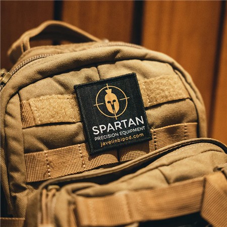 PATCH TISSÉ SPARTAN - NOIR