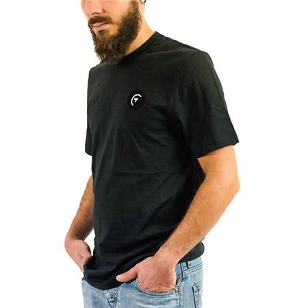 PERSONLIG JAGT-T-SHIRT SUR VOS TRACES - SORT