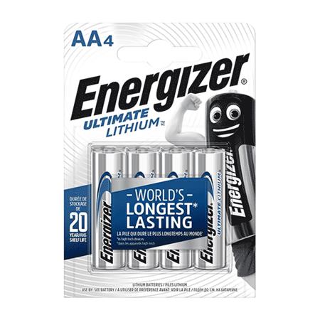Pile Energizer Aa - Pacchetto Di 4