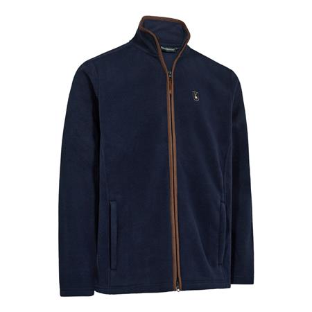 Pile Foderato Maniche Lunghe Uomo Deerhunter Cumbria - Dark Blue