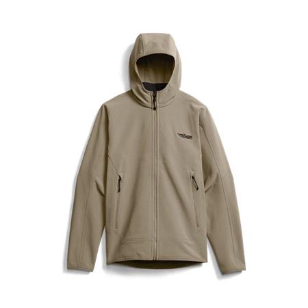 PILE POLAR UOMO SITKA ALPHA HOODED - BUCKSKIN