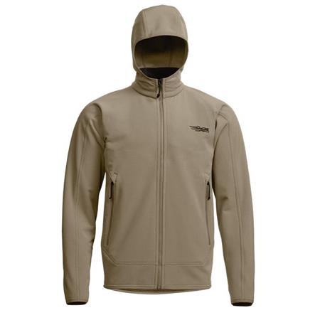 Pile Polar Uomo Sitka Alpha Hooded - Buckskin