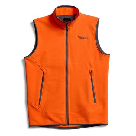 PILE SENZA MANICHE UOMO SITKA ALPHA - BLAZE ORANGE