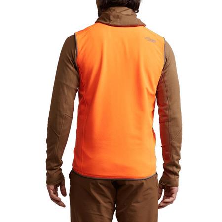 PILE SENZA MANICHE UOMO SITKA ALPHA - BLAZE ORANGE