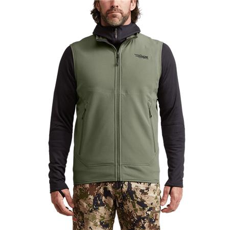 PILE SENZA MANICHE UOMO SITKA ALPHA - OLIVE GREEN