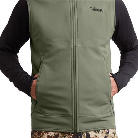PILE SENZA MANICHE UOMO SITKA ALPHA - OLIVE GREEN