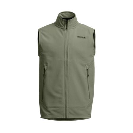 Pile Senza Maniche Uomo Sitka Alpha - Olive Green