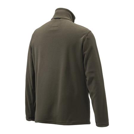 PILE UOMO BERETTA FULL ZIP FLEECE - CIOCCOLATO