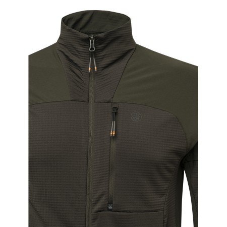 PILE UOMO BERETTA KRUMA GRIDTECH FLEECE - VERDE MUSCHIO