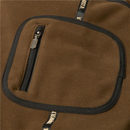 PILE UOMO HARKILA KAMKO REVERSIBILE - VERDE/ARANCIONE