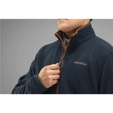 PILE UOMO HARKILA SANDHEM FLEECE ESPULSORE OSCILLA SILVER