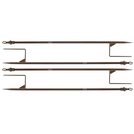 PIQUETS POUR FILET DE CAMOUFLAGE JACK PYKE - PAR 4