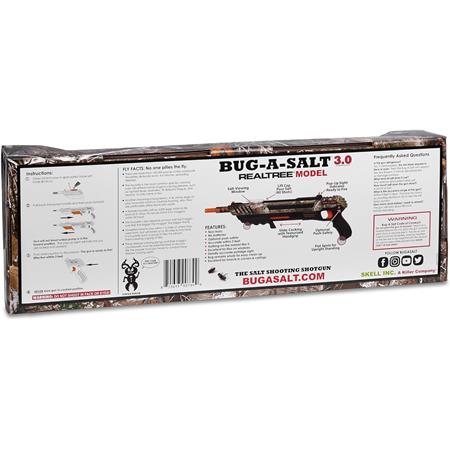 PISTOLET À SEL ANTI-MOUCHE BUG-A-SALT 3.0 - REALTREE CAMO