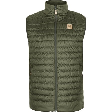 Piumino Senza Maniche Uomo Harkila Kalix Hsp - Verde Salice/Marrone Ombra