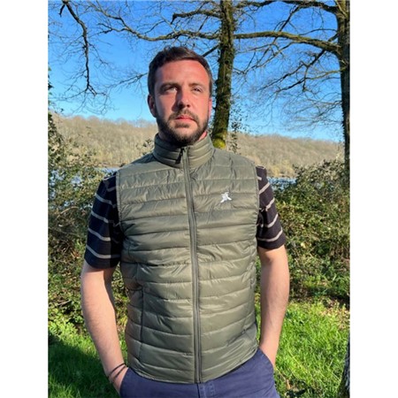 Piumino Smanicato Da Uomo Le Pairon Bécassier - Kaki