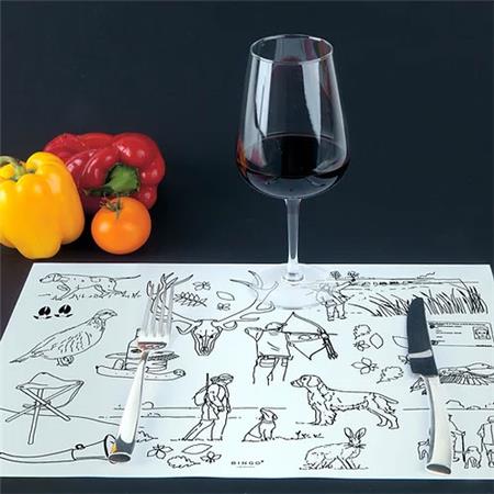 Placemats Bingo Collection Chasse