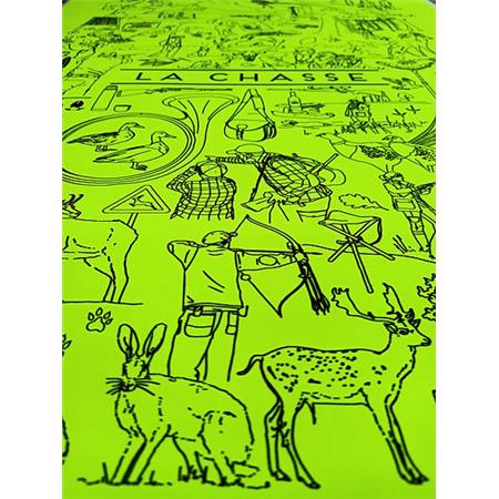 PLAKAT BINGO COLLECTION CHASSE - NEON