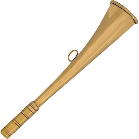 Platt Lockhorn Europ Arm Compiegne Polerad Mässing