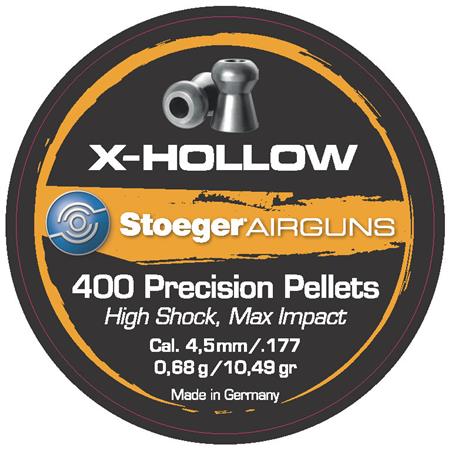 Plomb Pour Carabine Stoeger Airguns X-Hollow - Calibre 4.5Mm