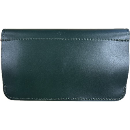 POCHETTE BALLES CUIR JANUEL BRODERIE SANGLIER 10 TUBES