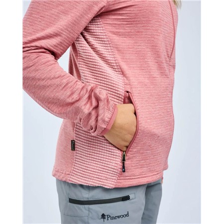 POLAIRE FEMME PINEWOOD ABISKO FLEECE - DUSTY PINK