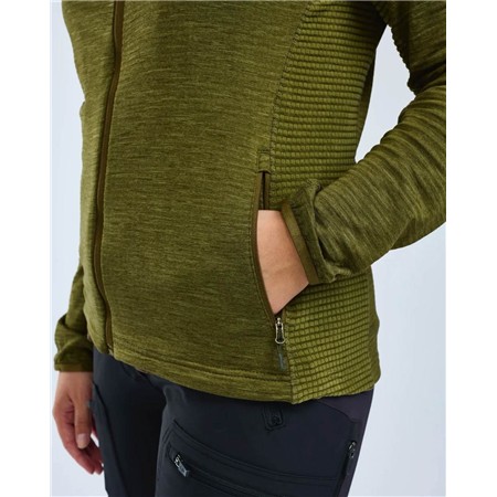 POLAIRE FEMME PINEWOOD ABISKO FLEECE - OLIVE GREEN