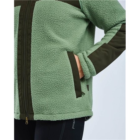 POLAIRE FEMME PINEWOOD PILE FLEECE - SAGE GREEN