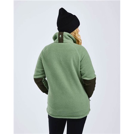 POLAIRE FEMME PINEWOOD PILE FLEECE - SAGE GREEN