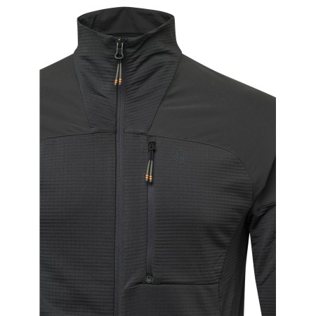 POLAIRE HOMME BERETTA KRUMA GRIDTECH FLEECE - PEAT