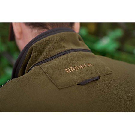POLAIRE HOMME HARKILA KAMKO FLEECE - DARK OLIVE/ARABIAN SPICE