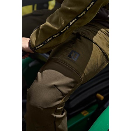 POLAIRE HOMME HARKILA KAMKO FLEECE - DARK OLIVE/ARABIAN SPICE